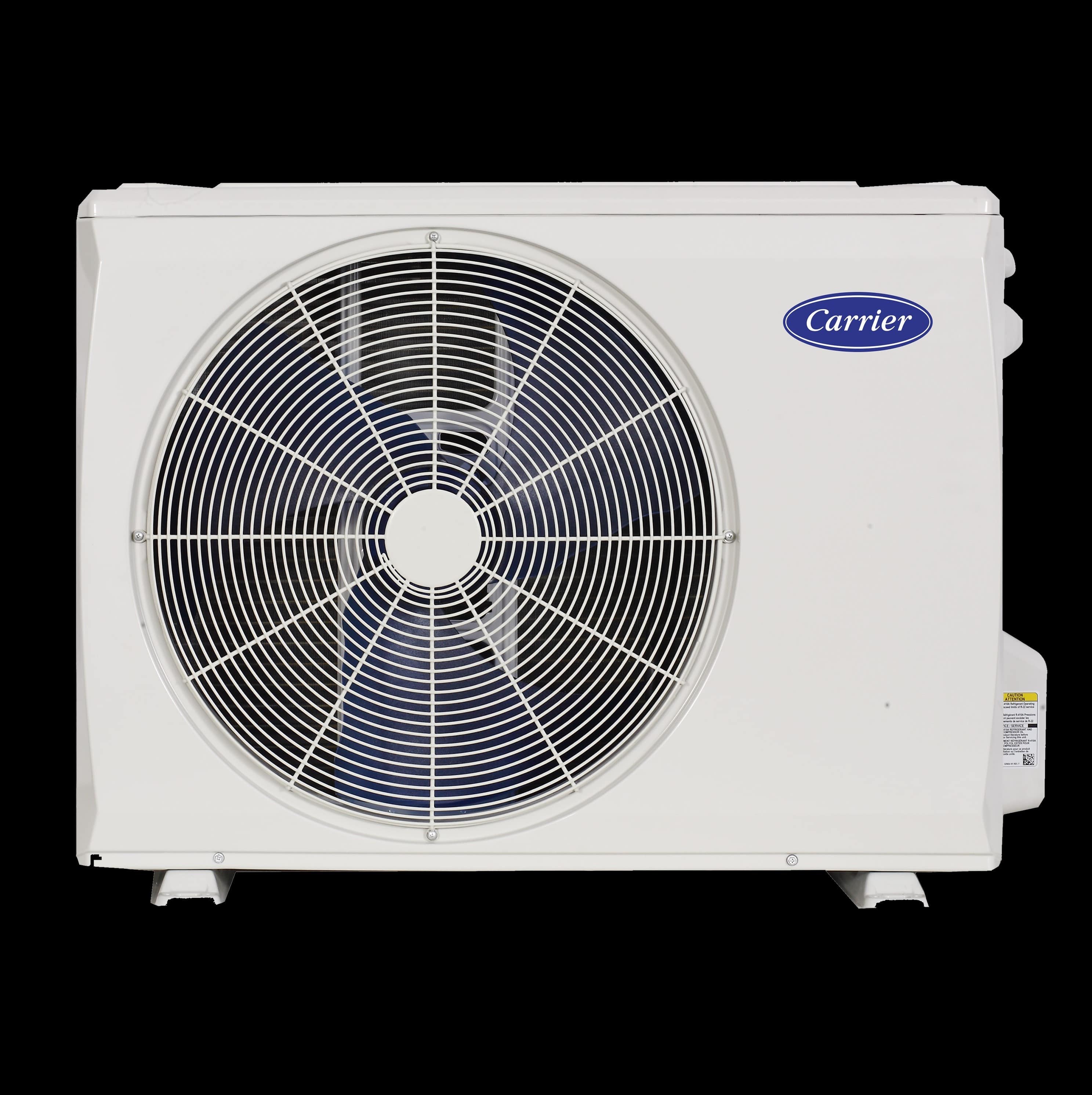 Outdoor Heat Pump Unit which houses the compressor - the heart of the Heat Pump system,