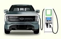 Photo showing a Level 3 DC FAST NETWORK EV Charger