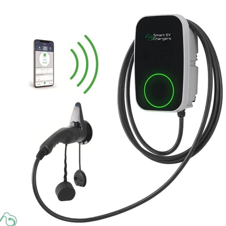 Smart Home Wall EV Charger with WiFi installed by Action Electrical Solutions of Rotorua