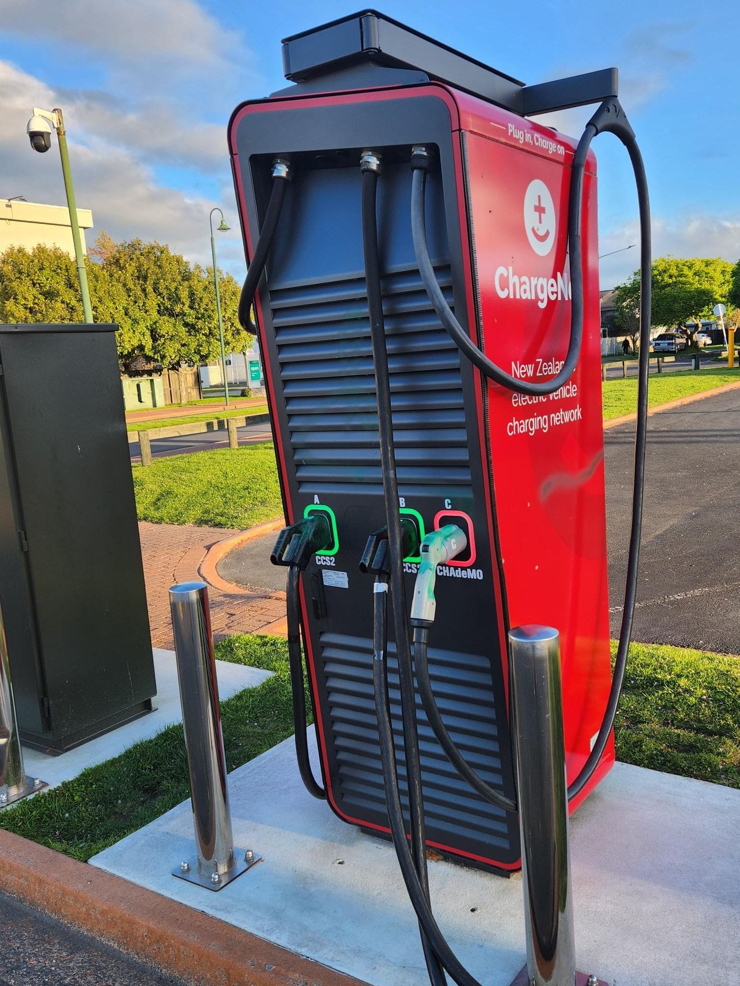 Photo showing EV Charging Network Fast EV Charger